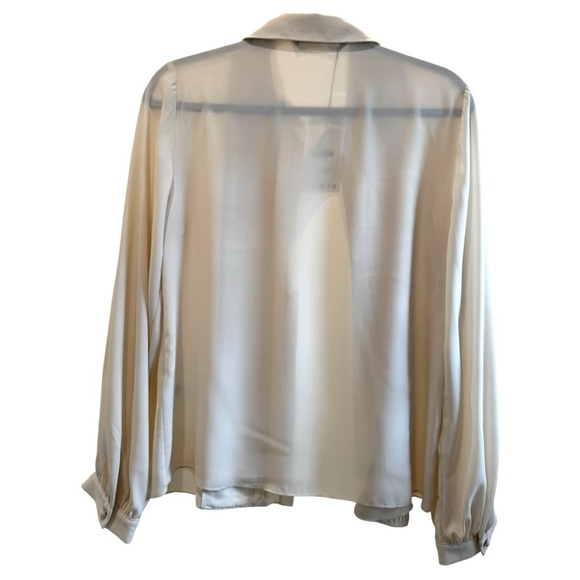 ZARA Contrast Seam Pin Tuck Shirt – Size S (New with Tags) - Picture 2 of 5